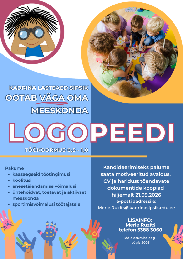 Tule meile tööle!